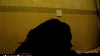 Sexy ebony teen Jennifer sucks and rough fuck by white cock porn video