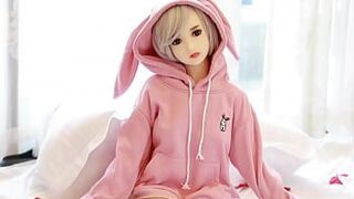 Hot Cheap TPE Sex Dolls are Tight Small Tits Sex Toys porn video
